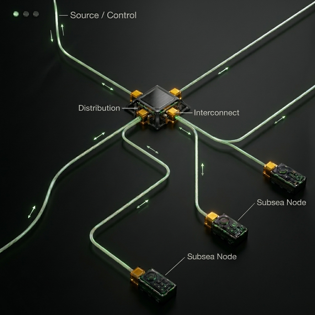 Subsea Distribution and Interconnect System Diagram